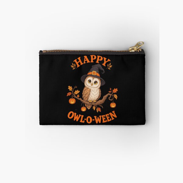 Item preview, Happy Owl O Ween Charming Owl In Witch Hatsssssssssssss designed and sold by yassin-stags.
