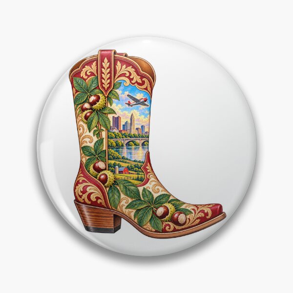 Item preview, Ohio Cowboy Boot designed and sold by Whimspired By Paxx.
