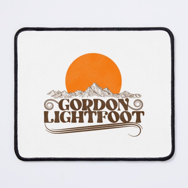 Item preview, Gordon Lightfoot Rising Sunset Mountain Graphic designed and sold by ReinKreer.