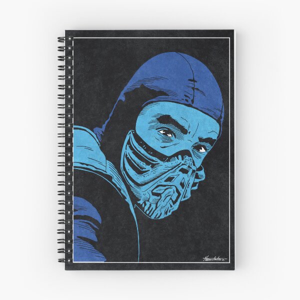 Item preview, SUB-ZERO - Mortal Kombat (Bichrome) designed and sold by FamousWeirdosRB.