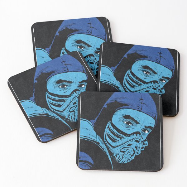 Item preview, SUB-ZERO - Mortal Kombat (Bichrome) designed and sold by FamousWeirdosRB.