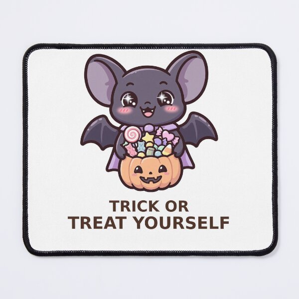 Item preview, Trick or Treat Yourself - Kawaii Bat designed and sold by Visual Dept..
