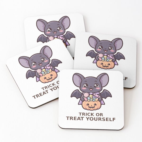 Item preview, Trick or Treat Yourself - Kawaii Bat designed and sold by Visual Dept..