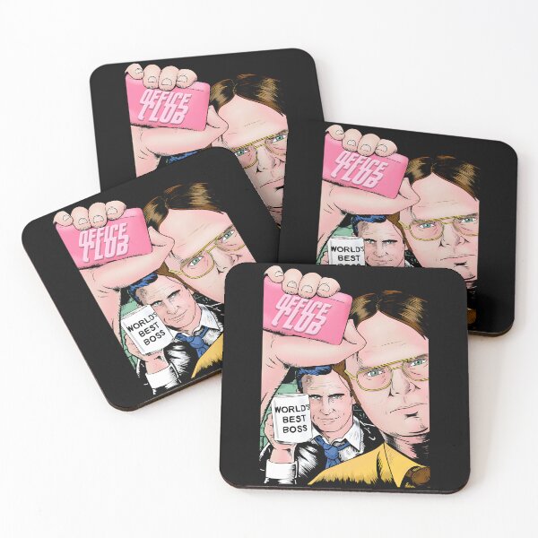 Item preview, Office Club (Dwight Schrute & Michael Scott) Parody The Office and Fight Club Meme designed and sold by ChickCharm.