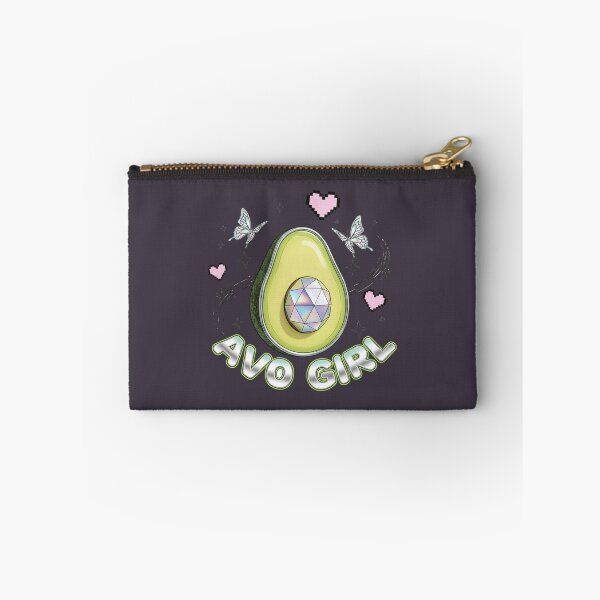 Item preview, Cute Avocado Girl Kawaii Sparkle Crystal Aesthetic designed and sold by LenNo9881.