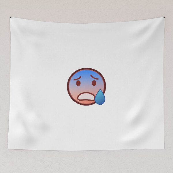 Item preview, Worried emoji designed and sold by CleanOnPoint.