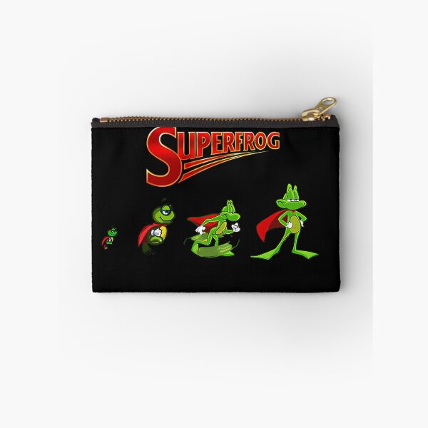Item preview, Green Hero Frog Progression Wearing Red Cape In Four Steps designed and sold by MorganSande.