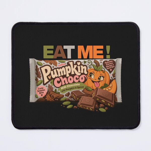Item preview, Eat Me! Pumpkin Choco – Cute Autumn Chocolate designed and sold by Aimetoi.