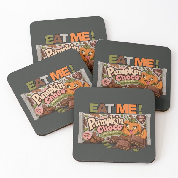 Item preview, Eat Me! Pumpkin Choco – Cute Autumn Chocolate designed and sold by Aimetoi.