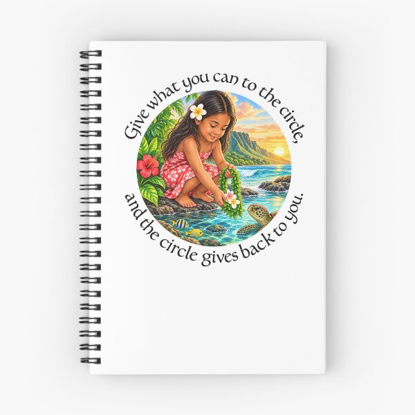 Item preview, Polynesian Community Proverb - Give what you can to the circle | Pacific Art designed and sold by ShakaLife.org.