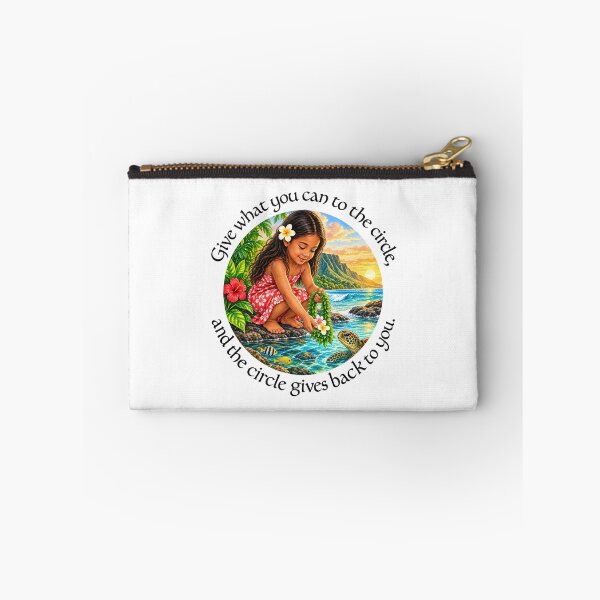 Item preview, Polynesian Community Proverb - Give what you can to the circle | Pacific Art designed and sold by ShakaLife.org.