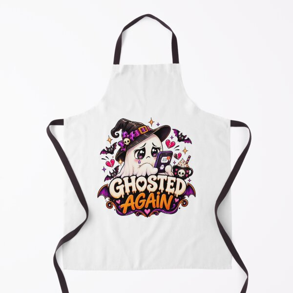 Item preview, Ghosted Again Halloween Ghost – Funny Spooky Ghost & Witch Design designed and sold by Pixanova.