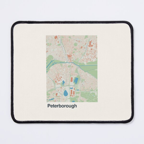 Item preview, Peterborough Minimalistic Map Art designed and sold by MapsNerd.