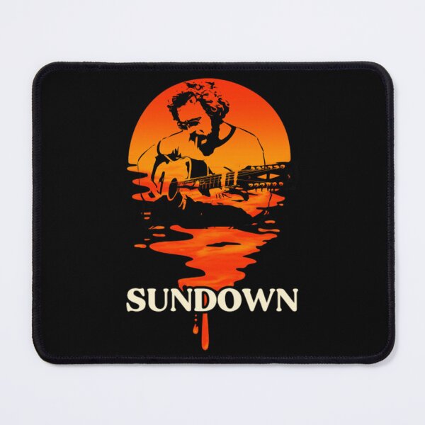 Item preview, Gordon Lightfoot Sundown Sunset Guitar Graphic designed and sold by ReinKreer.