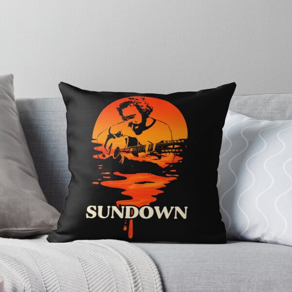 Item preview, Gordon Lightfoot Sundown Sunset Guitar Graphic designed and sold by ReinKreer.