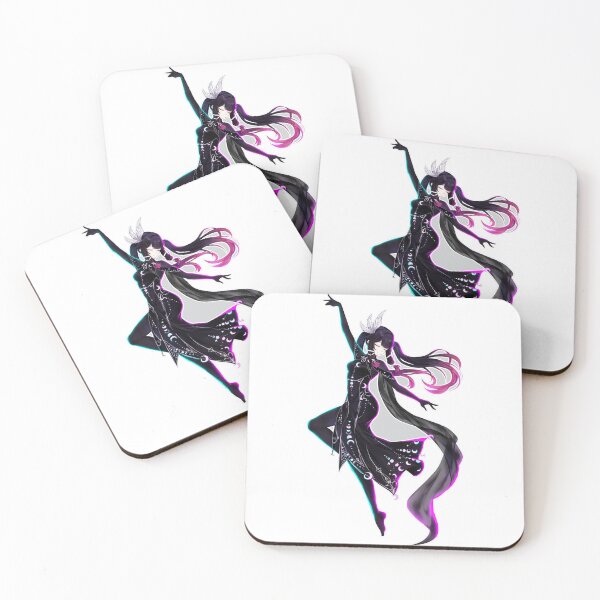Item preview, Columbina Neon Glow Sticker - Genshin Impact Fan Art designed and sold by Lesley D.