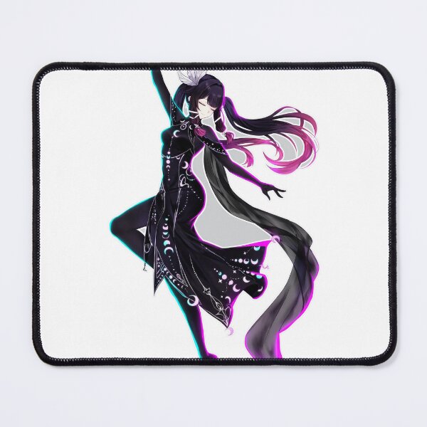 Item preview, Columbina Neon Glow Sticker - Genshin Impact Fan Art designed and sold by Lesley D.