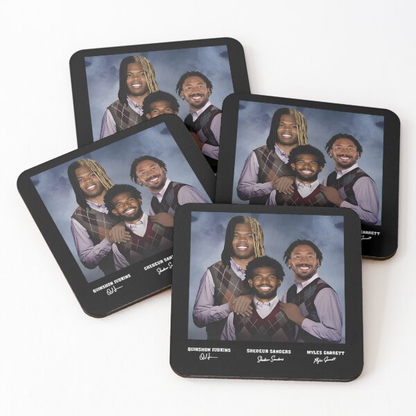 Item preview, Myles Garrett, Shedeur Sanders and Quinshon Judkins Football Step Brothers Meme designed and sold by ChickCharm.