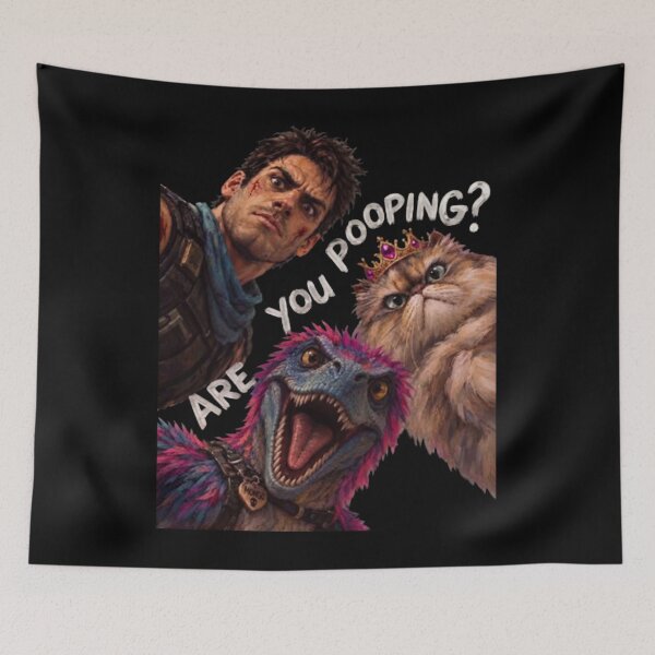 Item preview, Funny Dungeon-Crawler-Carl Are You Pooping  designed and sold by uimjerunok.