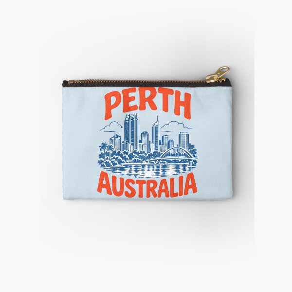 Item preview, Perth Australia Retro City designed and sold by HowToCanadian.