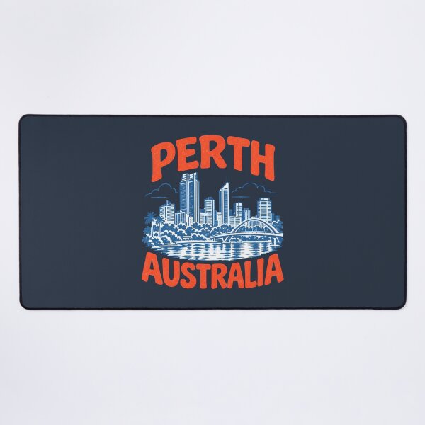 Item preview, Perth Australia Retro City designed and sold by HowToCanadian.