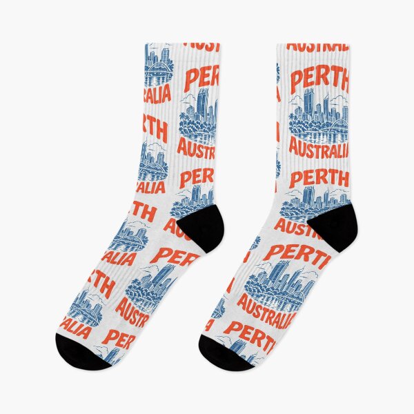 Item preview, Perth Australia Retro City designed and sold by HowToCanadian.