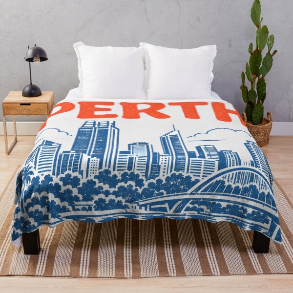 Item preview, Perth Australia Retro City designed and sold by HowToCanadian.