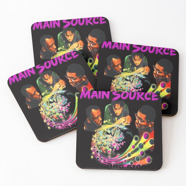 Item preview, Main Source Breaking Atoms Album Art designed and sold by Miroko-Draw.