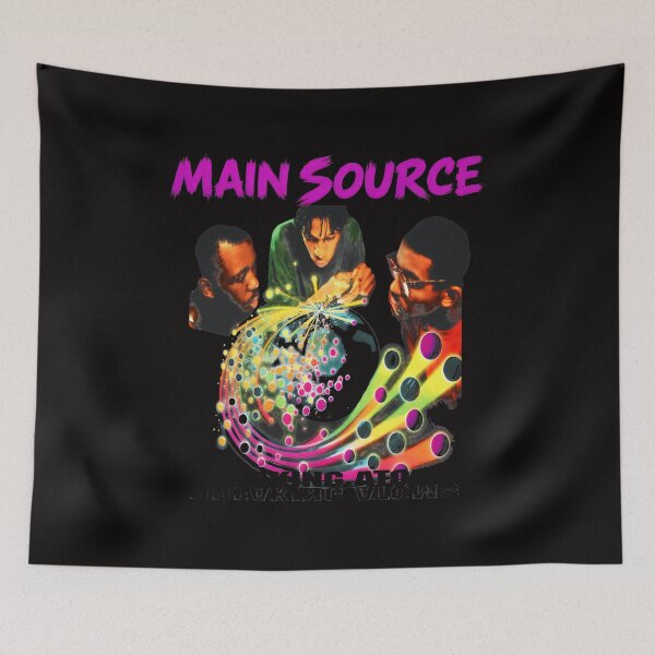 Item preview, Main Source Breaking Atoms Album Art designed and sold by Miroko-Draw.