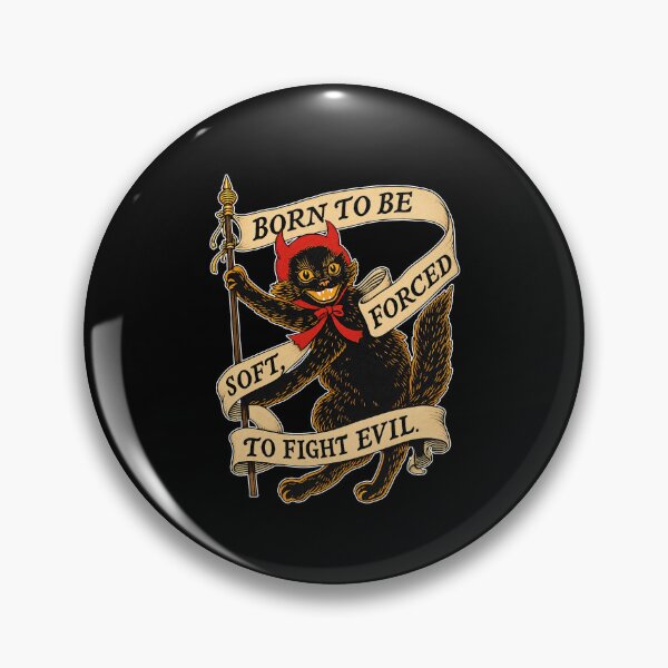 Item preview, Born To Be Soft Forced To Fight Evil designed and sold by mennayasser7.