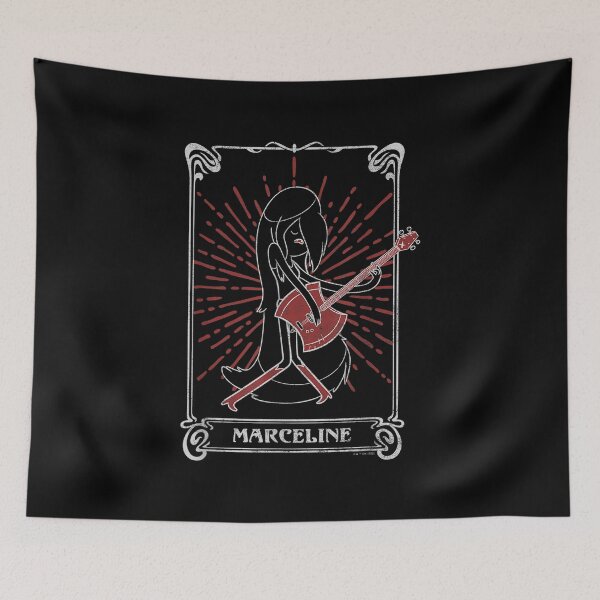 Item preview, Adventure Time Halloween Marceline Tarot Card  designed and sold by Daisy Grimes.