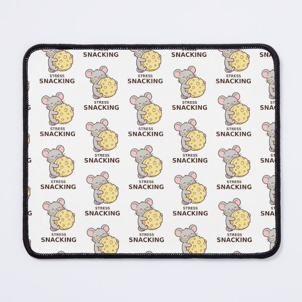 Item preview, Stress Snacking - Kawaii Mouse designed and sold by Visual Dept..
