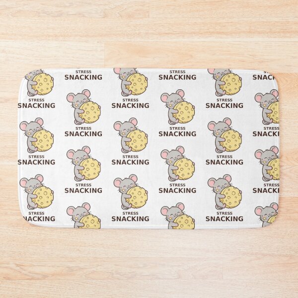 Item preview, Stress Snacking - Kawaii Mouse designed and sold by Visual Dept..