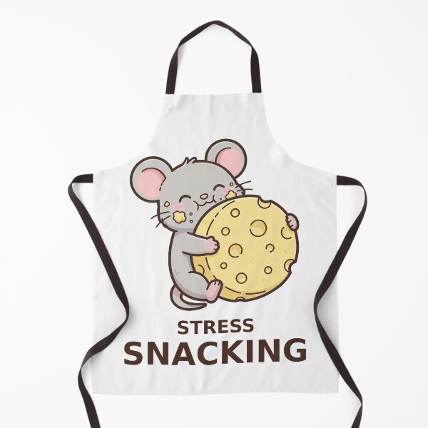 Item preview, Stress Snacking - Kawaii Mouse designed and sold by Visual Dept..