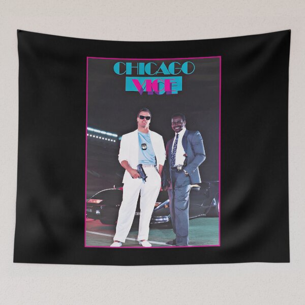 Item preview, Chicago Vice McMahon and Walter Chicago Bears Meme Vintage designed and sold by ChickCharm.