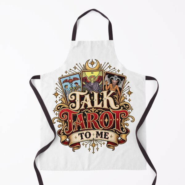 Item preview, Talk Tarot to Me – Vintage Occult Tarot Card Design designed and sold by Tarot Symbols, Secrets & Magic.