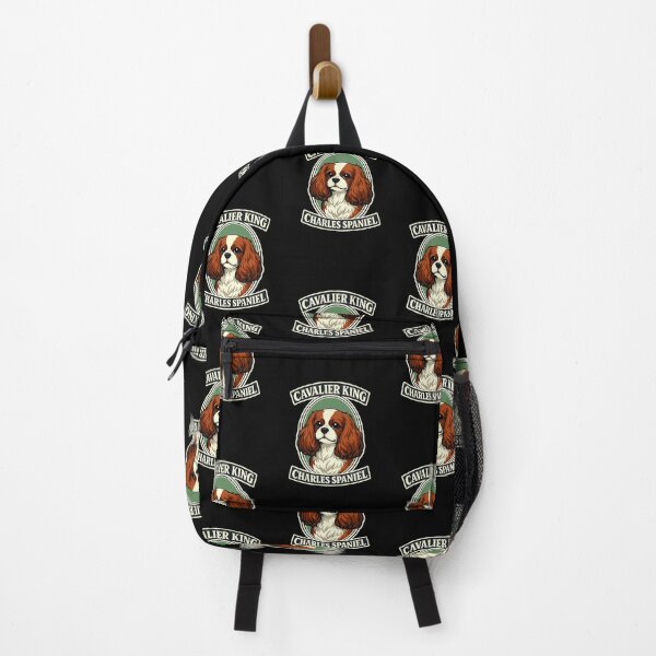 Item preview, Cavalier King Charles Spaniel Vintage Retro Dog Portrait designed and sold by BeardWave.