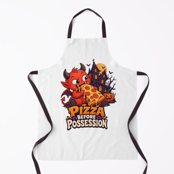 Item preview, Pizza Before Possession Halloween Funny Demon Pizza designed and sold by Pixanova.
