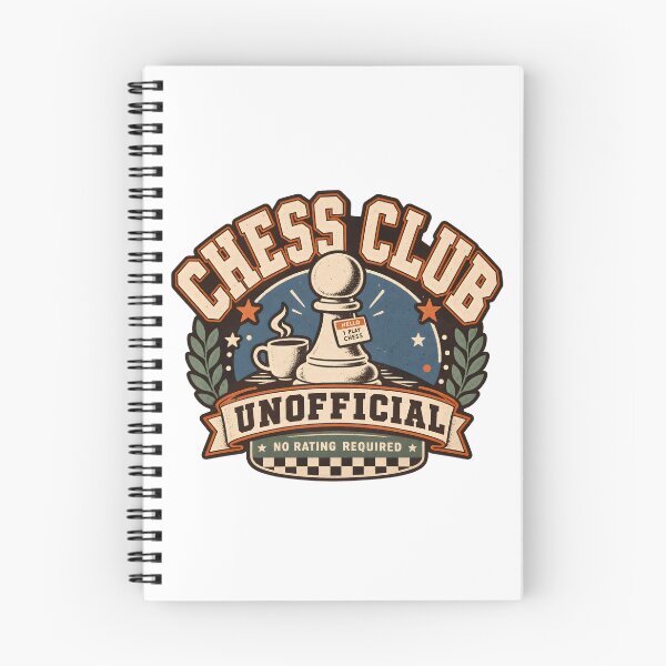 Item preview, Chess Club Unofficial No Rating Required T-Shirt designed and sold by TeeVex.