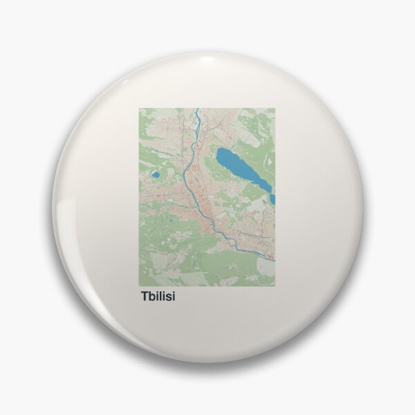 Item preview, Tbilisi Minimalistic Map Art designed and sold by MapsNerd.