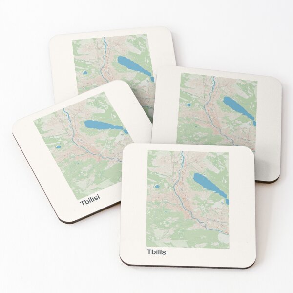 Item preview, Tbilisi Minimalistic Map Art designed and sold by MapsNerd.
