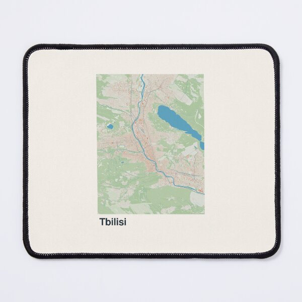 Item preview, Tbilisi Minimalistic Map Art designed and sold by MapsNerd.
