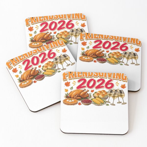 Item preview, Friendsgiving 2026 Thanksgiving Friends designed and sold by HappyVibration.