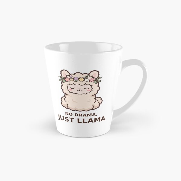 Item preview, No Drama Just Llama - Kawaii Llama designed and sold by Visual Dept..