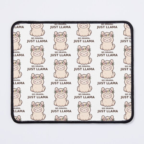 Item preview, No Drama Just Llama - Kawaii Llama designed and sold by Visual Dept..