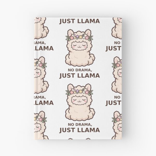Item preview, No Drama Just Llama - Kawaii Llama designed and sold by Visual Dept..