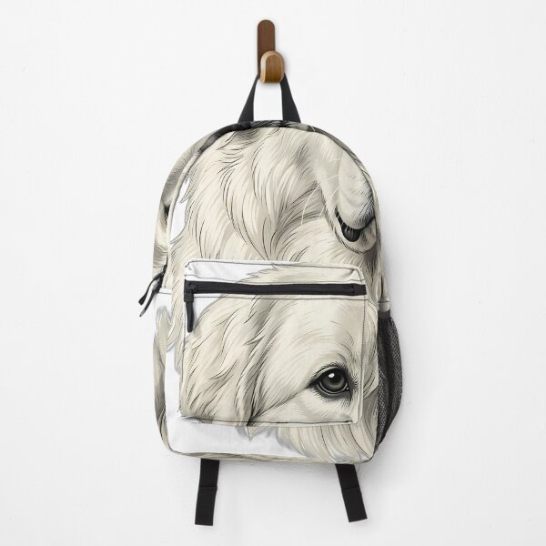 Item preview, Vintage Naturalist Great Pyrenees Portrait — Antique Dog Breed Art designed and sold by Catch333.