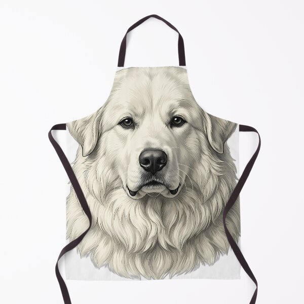 Item preview, Vintage Naturalist Great Pyrenees Portrait — Antique Dog Breed Art designed and sold by Catch333.