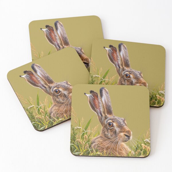 Item preview, Brown Hare in Meadow Grass designed and sold by Medve Photography & Design.