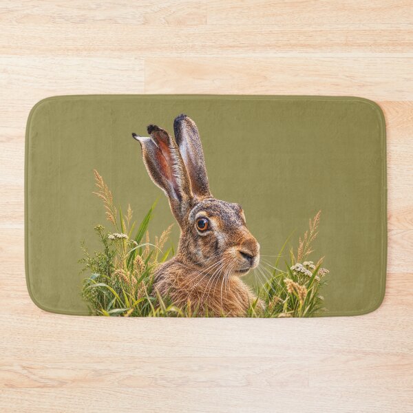 Item preview, Brown Hare in Meadow Grass designed and sold by Medve Photography & Design.